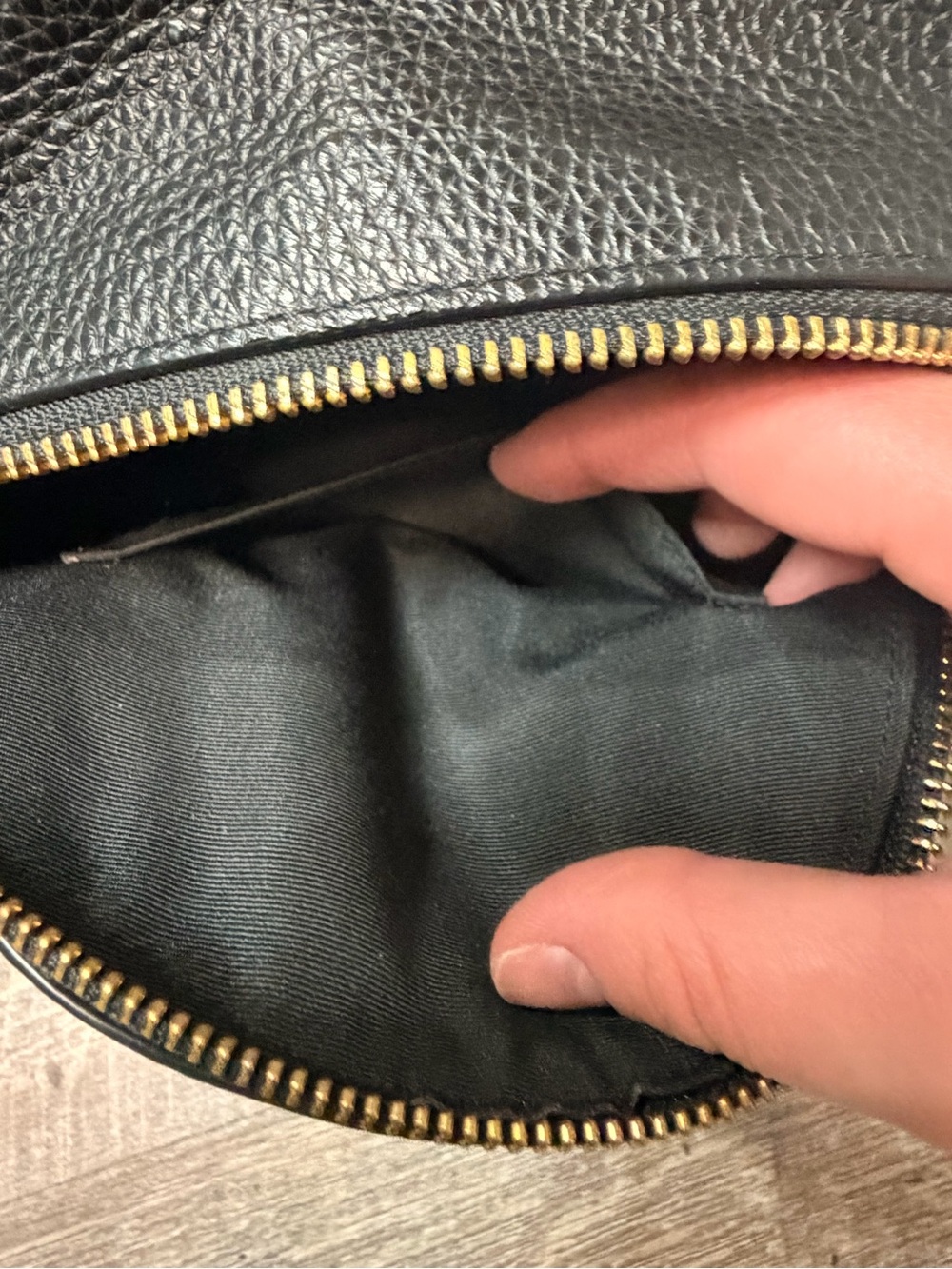 Coach Black Pebbled Leather Mini Charlie Backpack with Gold-Tone Hardware F28995 - Picture 9 of 12